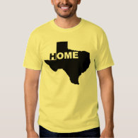 Texas Home Away From Home Tees T's T-shirts