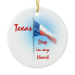 Texas in My Heart Ornament