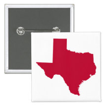 Texas in Red Pin