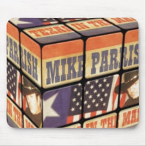 Texas in the Man Cubed Mouse Pad mousepads