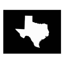 Texas in White and Black Post Cards