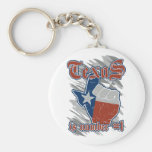 Texas is Number One Keychain keychains