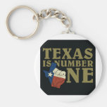 Texas is Number One Keychain keychains
