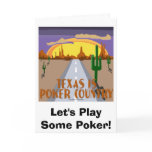 Texas Is Poker Country, Let's Play Some Poker! cards