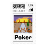 Texas Is Poker Country, Poker postage