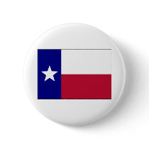 Texas Lone Star Flag Pinback Button