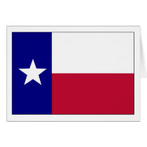 Texas Lone Star Flag Greeting Cards