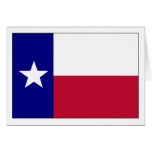Texas Lone Star Flag cards