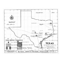 Texas Map, 1933 posters
