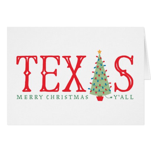 Texas Christmas Cards 