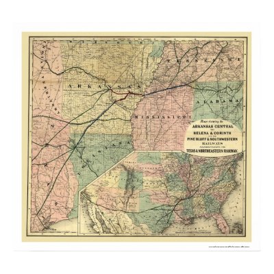 Map 1872 Poster by lc_maps