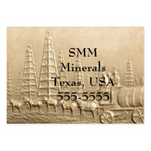 Texas Oil Business Card