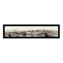 Texas Oil Field & Town Photo 1919 posters