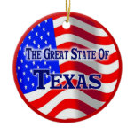 Texas Christmas Ornament
