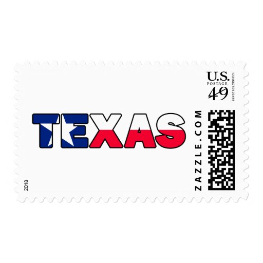 Texas Postage Stamp Zazzle