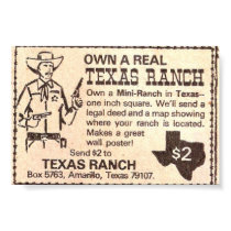 Texas Ranch Poster poster