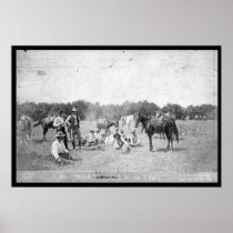 Texas Rangers in Camp Posters