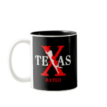 Texas Rated - X Rated mugs