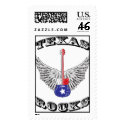 Texas Rocks postage