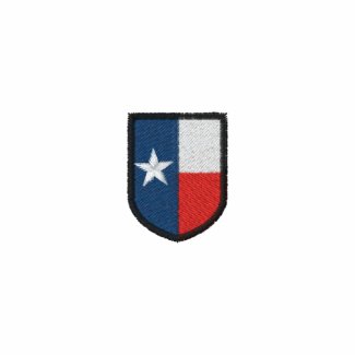 Texas Shield Embroidered Polo Shirt