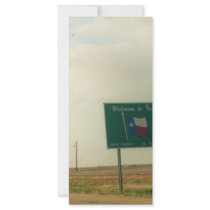 Texas Sign rack cards by kkincade12 Texas Sign rack cards