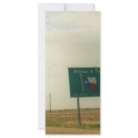 Texas Sign Full Color Rack Card