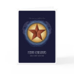 Texas Star Christmas Card