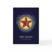 Texas Star Christmas Card by stanmc Texas Star Christmas Card
