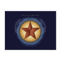 Texas Star Postcard by stanmc Texas Star Postcard