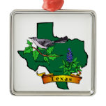 Texas State Christmas Ornaments