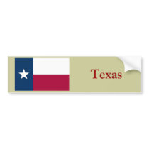 Texas State Flag bumper stickers by TheFlagStore Texas State Flag bumper stickers