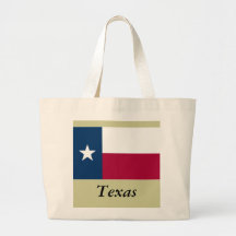 Texas State Flag Canvas Bags