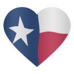 Texas state flag stickers