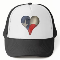 Texas State Flag In A Heart