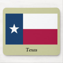 Texas State Flag Mouse Pads