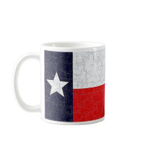TEXAS STATE FLAG COFFEE MUGS
