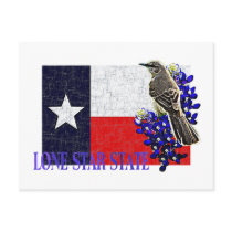 TEXAS STATE FLAG POSTCARD