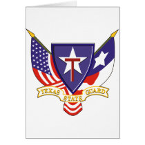 Texas State Guard Greeting Card
