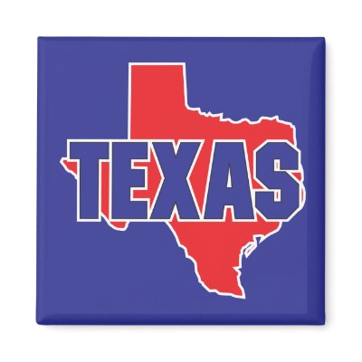 Texas State Magnets by TurnRight