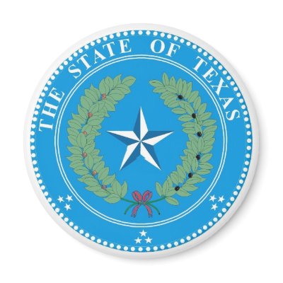 Texas State Seal Refrigerator Magnets by lean2left