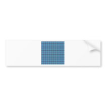 Texas State Tartan Bumper Stickers