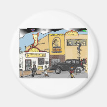 Texas Tavern Magnet