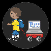 Texas Techies On Wheels Stickers stickers