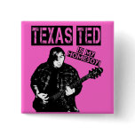 Texas Ted Square Button