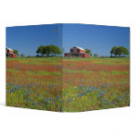 Texas, Texas Hill Country, Texas paintbrush Vinyl Binder