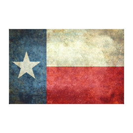 Texas - The Lone Star State Canvas Print