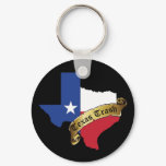 Texas Trash Keychain