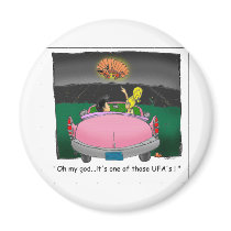 Texas UFO? Funny Tees, Gifts & Collectibles magnets by beardiethor123 Texas UFO? Funny Tees, Gifts & Collectibles magnets
