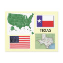 Texas, USA postcards
