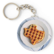 Texas Waffle Key Chain